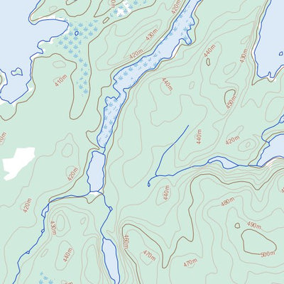 Brandser Island, SK (064E14 Toporama)