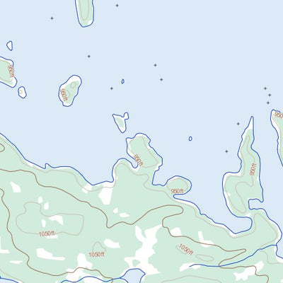 Barrington Lake, MB (064C16 Toporama)