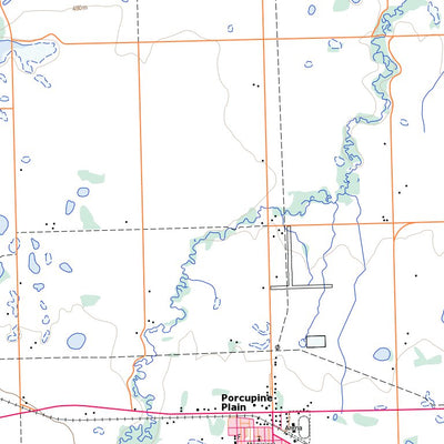 Porcupine Plain, SK (063D11 Toporama)