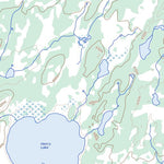 Thanout Lake, MB (064N06 Toporama)
