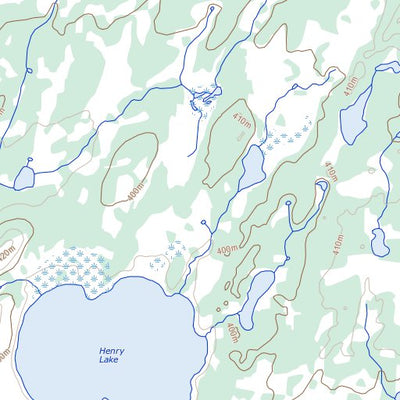 Thanout Lake, MB (064N06 Toporama)