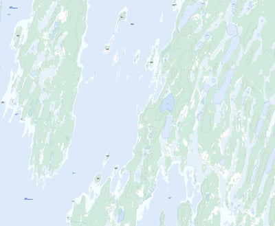 Sisters Islands, MB (063B05 Toporama)