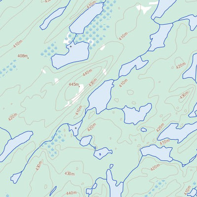 Misekumaw Lake, SK (064M04 Toporama)