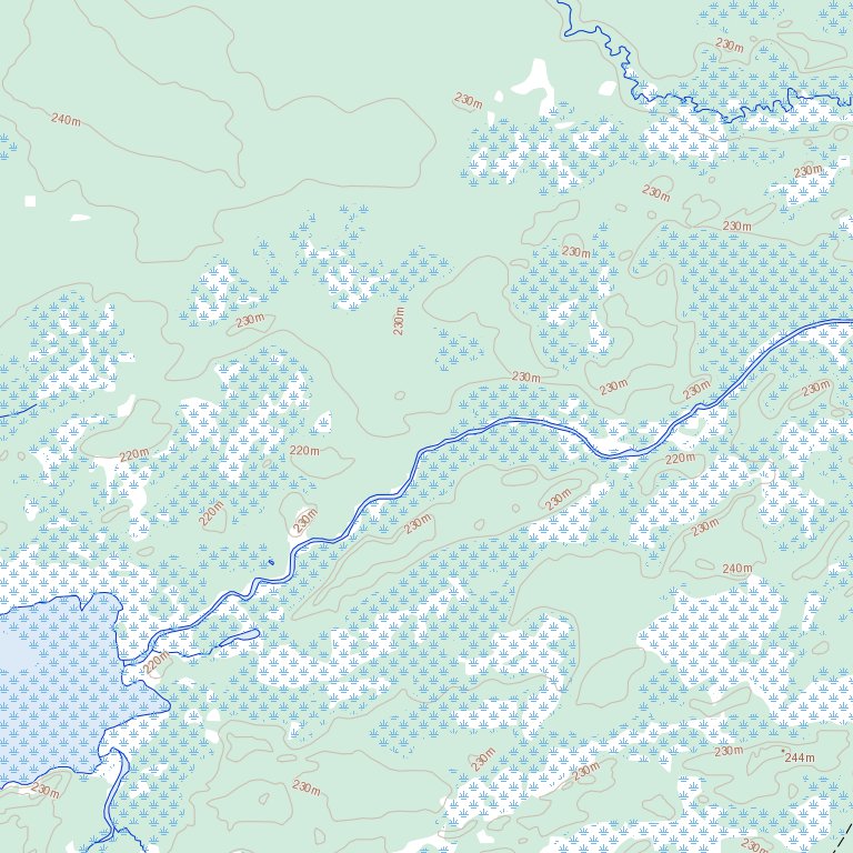 Butterfly Lake, MB (063I06 Toporama) Map by Natural Resources Canada ...