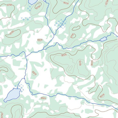 Gauer Lake, MB (064A13 Toporama)