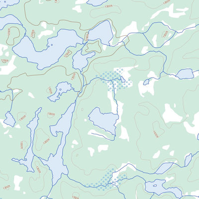 Mcmillan Lake, MB (064C13 Toporama)
