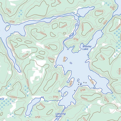 Fraser Lake, MB (064B13 Toporama)