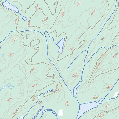 Rutherford Lake, SK (064E06 Toporama)