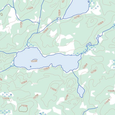 Grandmother Lake, MB (064G04 Toporama)