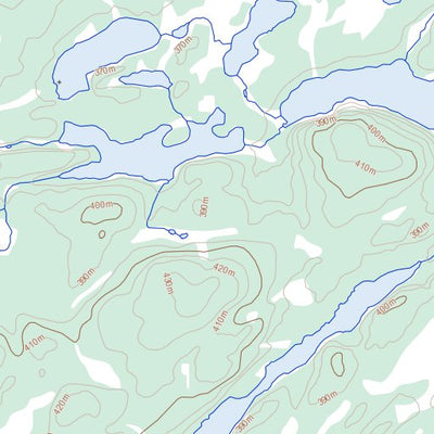 Fagnan Lake, MB (064K06 Toporama)