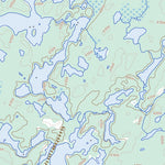 Nunim Lake, MB (064M08 Toporama)