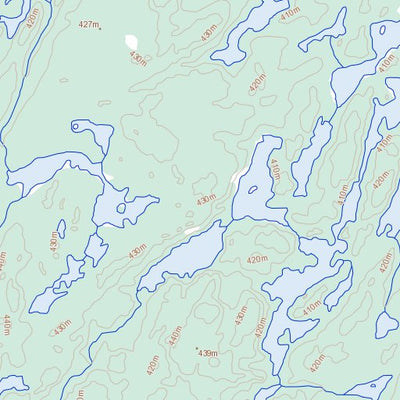 Killock Bay, SK (064L11 Toporama)