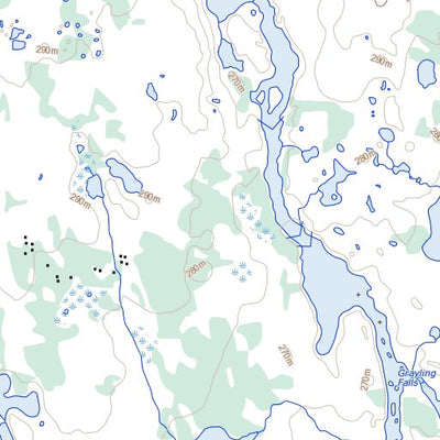 Little Duck Lake, MB (064P05 Toporama)