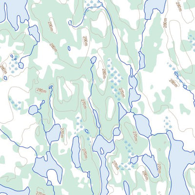 Little Duck Lake, MB (064P05 Toporama)