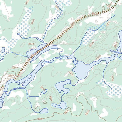 Sucker Lake, MB (064N10 Toporama)