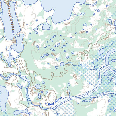 Simons Lake, NU (065C09 Toporama)