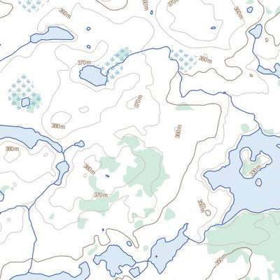 Rochon Lake, NU (065C13 Toporama)