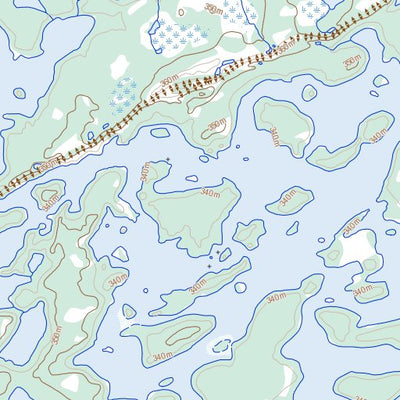Hinde Lake, NT (065E04 Toporama)