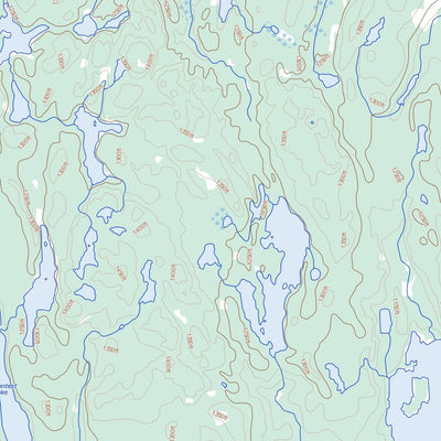 Manawan Lake, SK (063M06 Toporama)