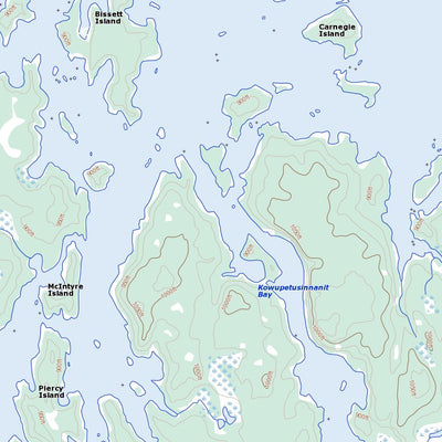 Turnbull Lake, MB (064C08 Toporama)