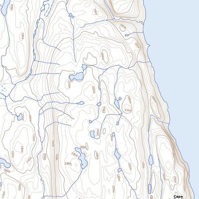 Le Feuvre Inlet (068A08 Toporama)