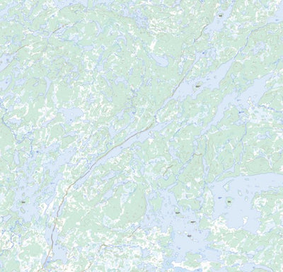 Clisby Lake, MB (064J12 Toporama)