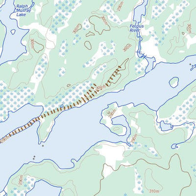 Clisby Lake, MB (064J12 Toporama)