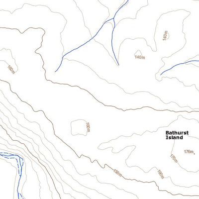 Caledonian River, NU (068H11 Toporama)