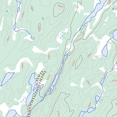 Colbeck Lake, MB (064N03 Toporama)