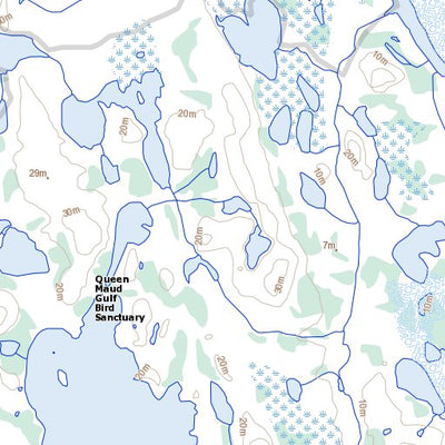 Lee Island, NU (066M09 Toporama)