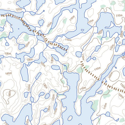 Amer Lake, NU (066H11 Toporama)