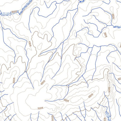 Divergent River, NU (069F08 Toporama)