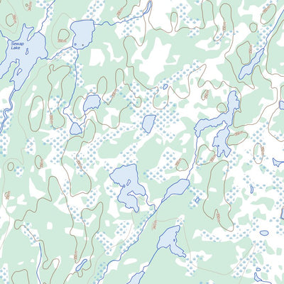 Naosap Lake, MB (063K14 Toporama)