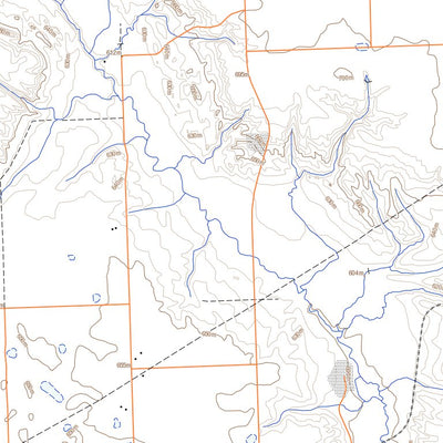 Dodsland, SK (072N15 Toporama)