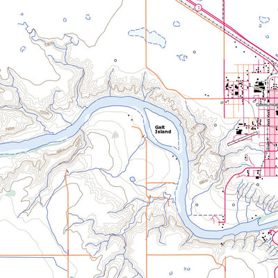 Medicine Hat, AB (072L02 Toporama)