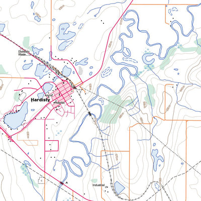 Hardisty, AB (073D11 Toporama)
