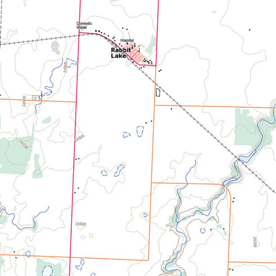 Meeting Lake, SK (073G04 Toporama)