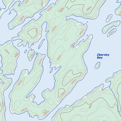 Mctavish Lake, SK (073P14 Toporama)