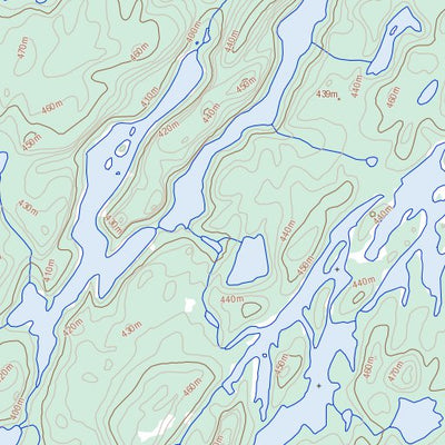 Mctavish Lake, SK (073P14 Toporama)