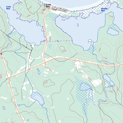 Canoe Lake, SK (073N01 Toporama)