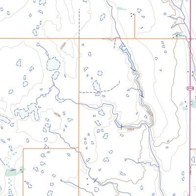 Plover Lake, AB (072M06 Toporama)