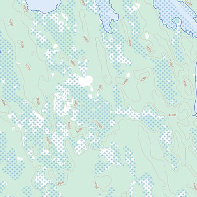 Learn Lake, SK (073O05 Toporama)