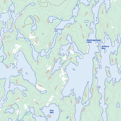 Attitti Lake, SK (063M01 Toporama)