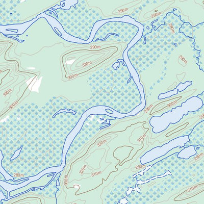 Wapata Lake, SK (074I13 Toporama)