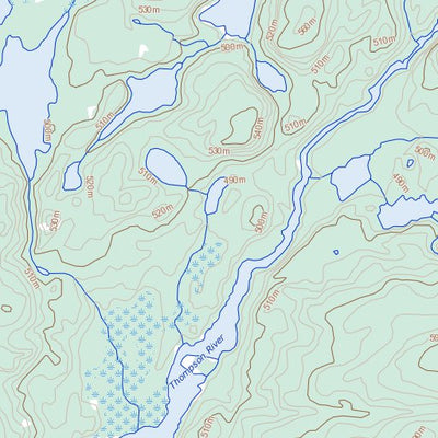 Nelson Lake, SK (074H02 Toporama)