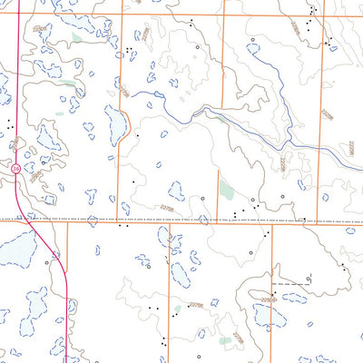 Innisfree, AB (073E05 Toporama)
