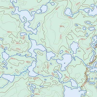 Grassick Lake, SK (074G01 Toporama)