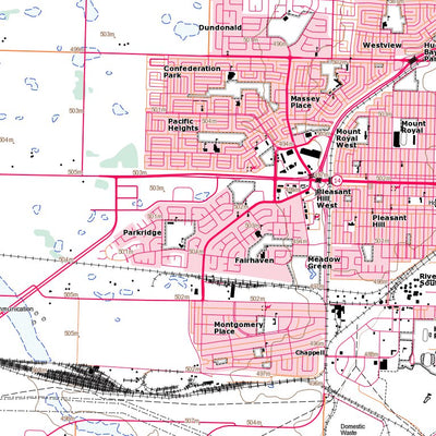 Saskatoon, SK (073B02 Toporama)