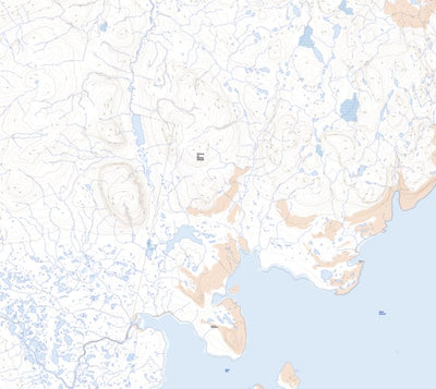 Harvey Peninsula, NU (068D10 Toporama)