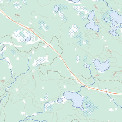 Musquash Lake, SK (073J08 Toporama)